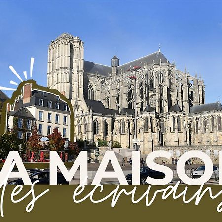 Chambres D'Hote - Maison Des Ecrivains - 50 M De La Cathedrale Et Place Des Jacobins ルマン エクステリア 写真
