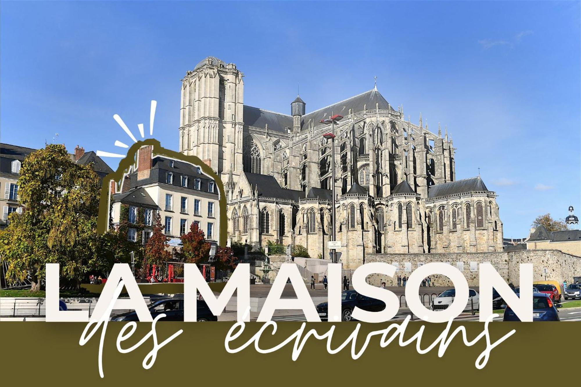 Chambres D'Hote - Maison Des Ecrivains - 50 M De La Cathedrale Et Place Des Jacobins ルマン エクステリア 写真